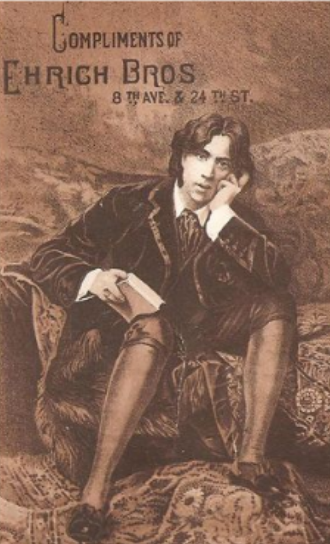 Oscar Wilde — Burrow-Giles unauthorized chromolithograph