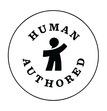 Human Authored certification badge