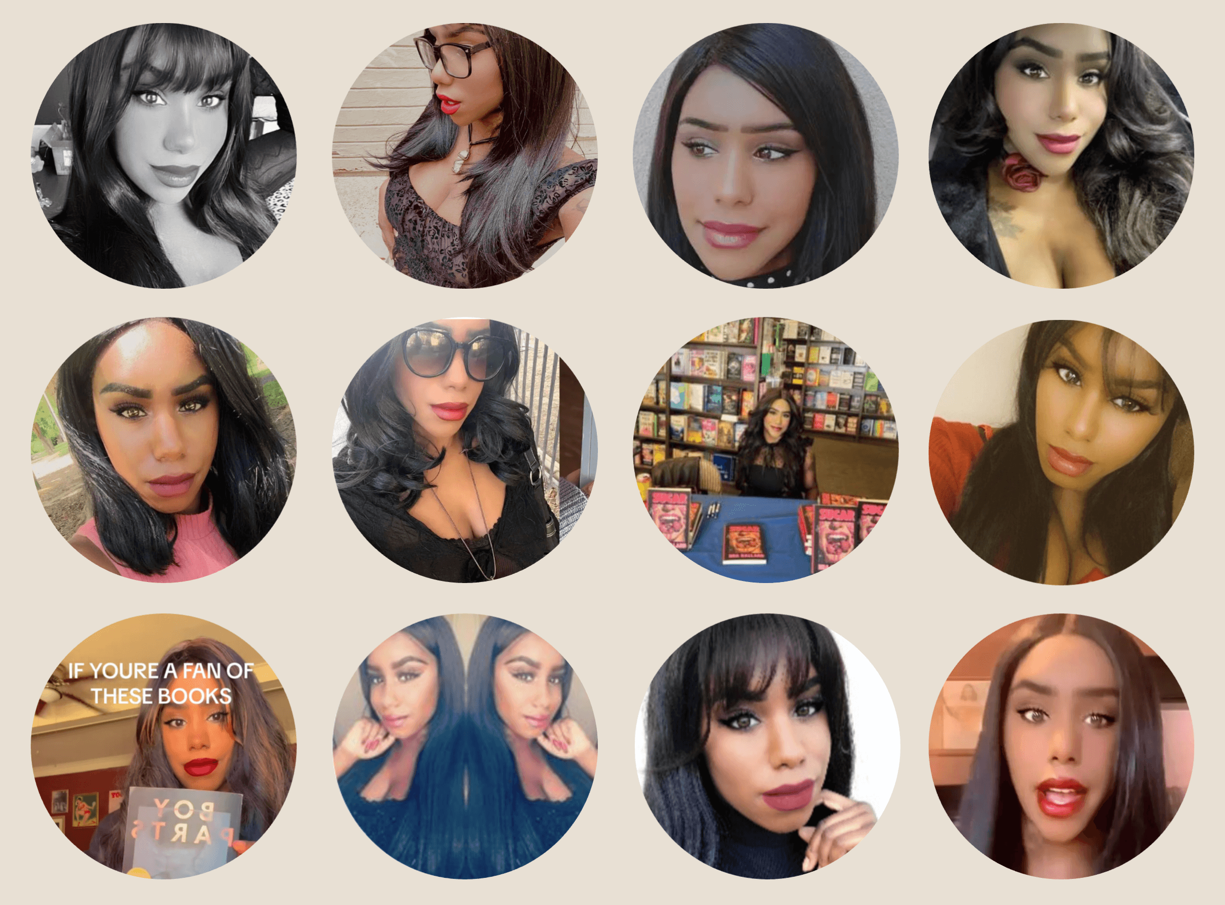 Mia Ballard photo collage