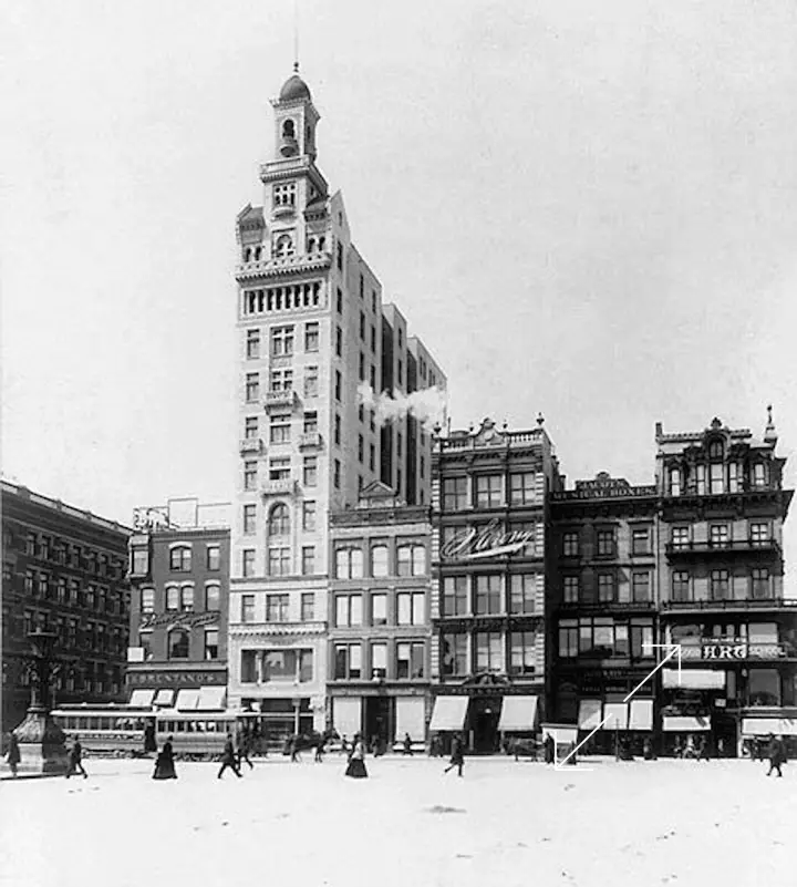 37 Union Square, New York — Sarony's studio building