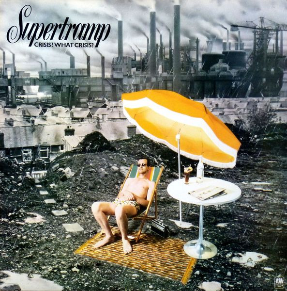 Supertramp — Crisis? What Crisis? album cover, 1975