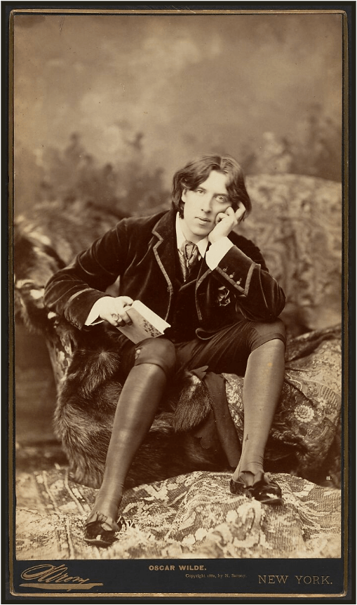 Oscar Wilde, No. 18, by Napoléon Sarony, 1882
